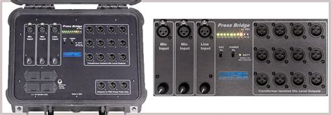 home audio distribution box|press box audio distribution.